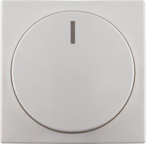 Busch jaeger busch-jaeger balance centraalplaat inbouw - voor dimmer - met knop - polarwit