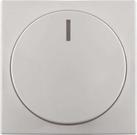 Busch jaeger busch-jaeger balance centraalplaat inbouw - voor dimmer - met knop - polarwit