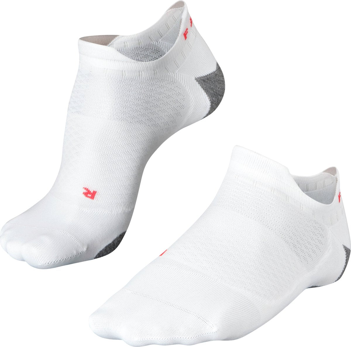 Falke ru5 race invisible anti-blaar functioneel materiaal hardloopsokken dames wit - maat 39-40