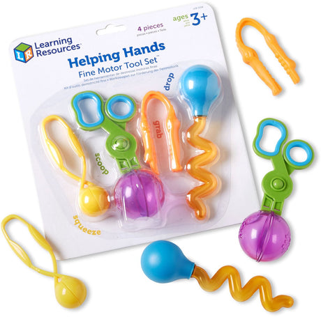 Learning resources helping hands fine motor tool set™ - 3+