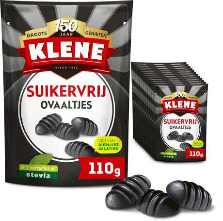 Klene suikervrij zoute ovaaltjes (12x 110gr)