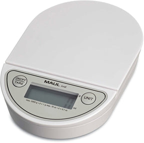 Maul postweegschaal oval tot 2 kg wit