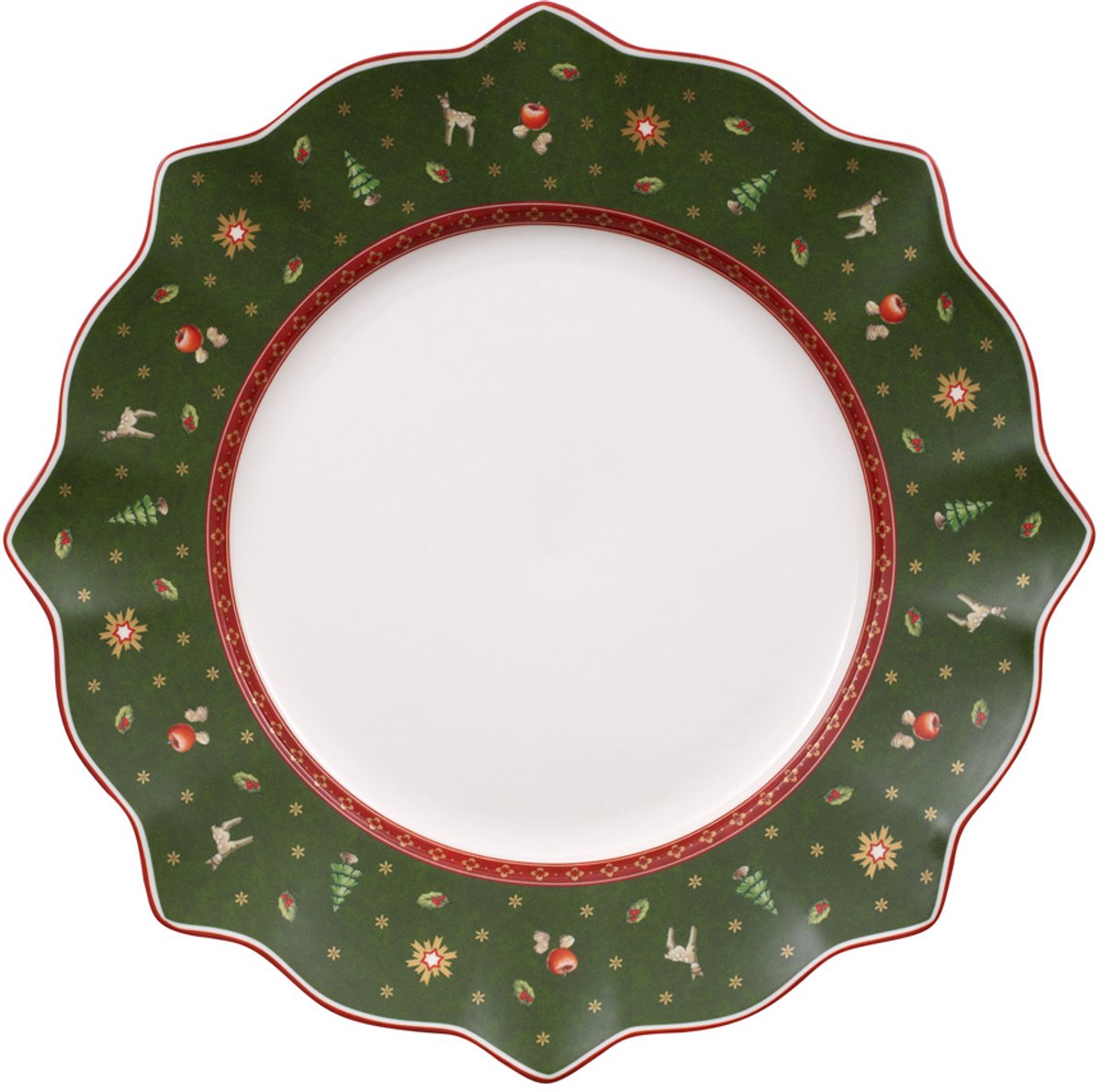 Villeroy en boch dinerbord toy’s delight dinerbord - 29cm - kerst