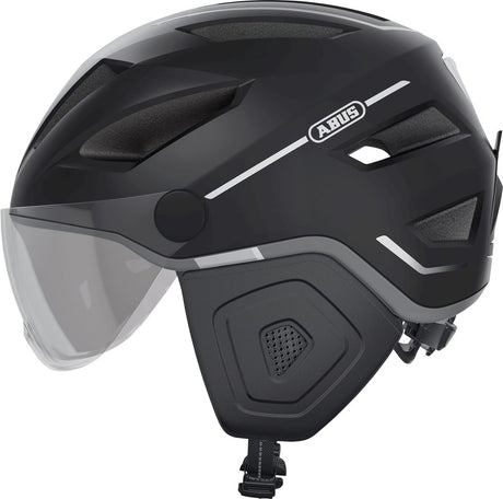 Abus helm HUD-Y ACE velvet Zwart M 54-58cm
