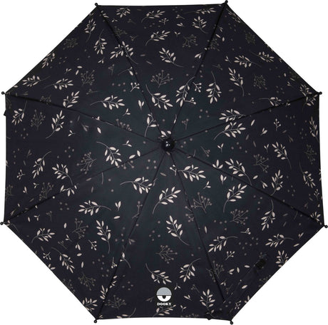 Dooky parasol kinderwagen - romantic leaves black