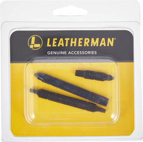 Leatherman mut vervangingsbitset - dubbelzijdige vervangbits voor mut mut eod hulpmiddelen - zwart