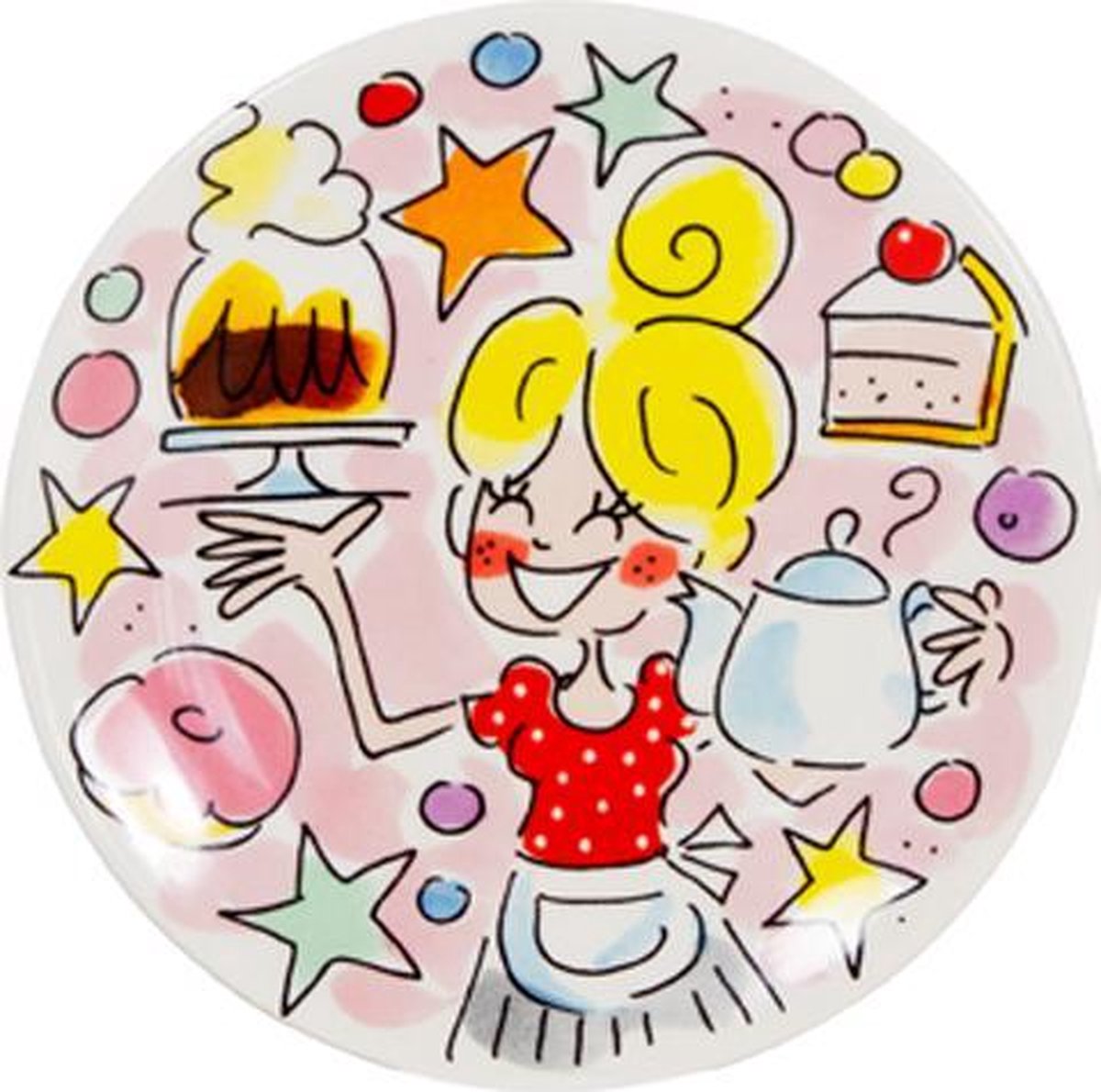 Blond amsterdam – even bijkletsen - petit four meisje -12 cm