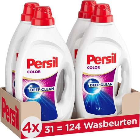 Persil vloeibaar wasmiddel - gel color - gekleurde was - 4 x 31 = 124 wasbeurten - voordeelverpakking
