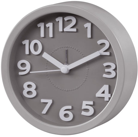 Hama wekker- retro - rond- taupe