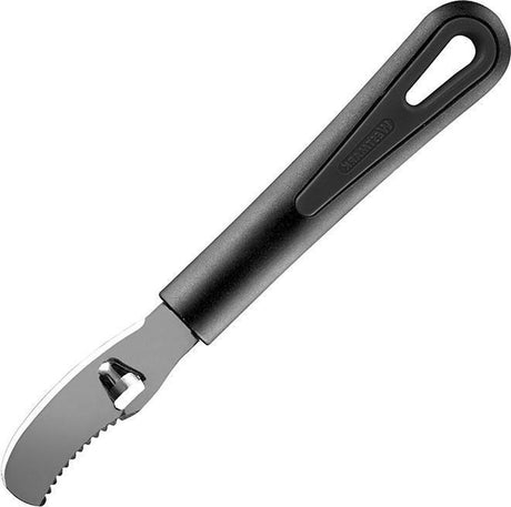 Westmark sinaasappelschiller met canneleermes, lengte: 19 cm, roestvrij staal kunststof, gentle, zwart, 28342270