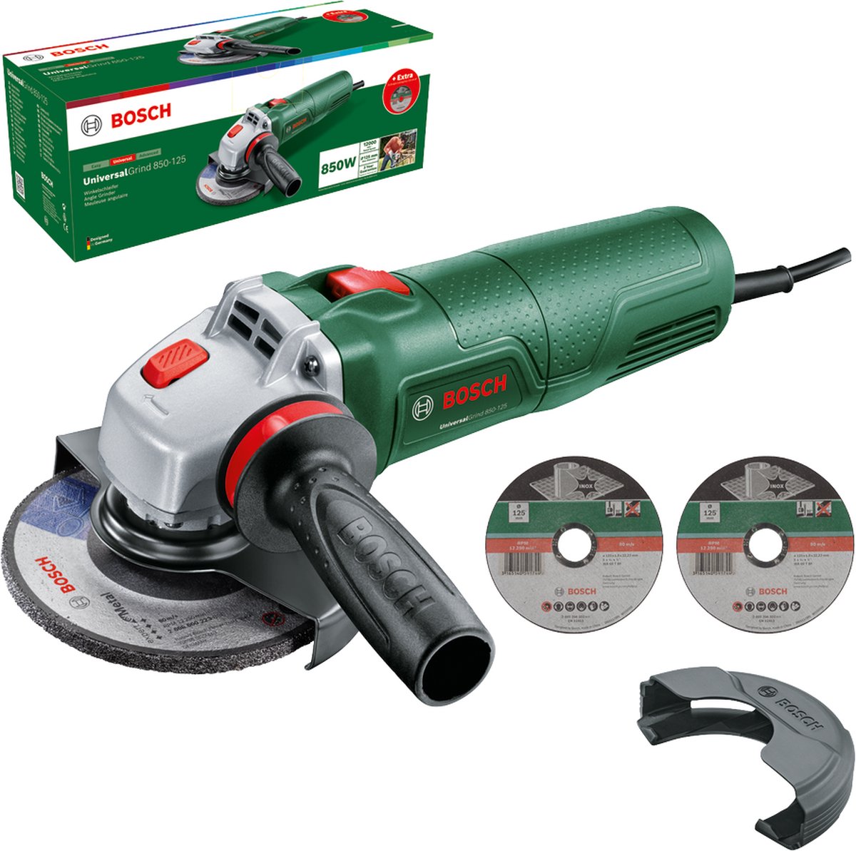 Bosch lux haakse slijper slijptol 750w