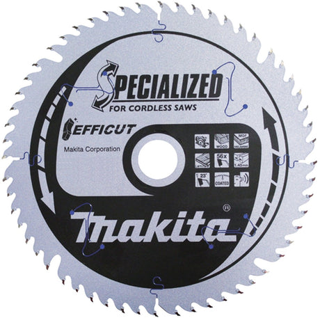 Makita cirkelzaagblad voor hout | efficut | ø 190mm asgat 30mm 24t - b-64191