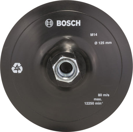 Bosch schuurschijf - rubber - klithechtsysteem - 125 mm