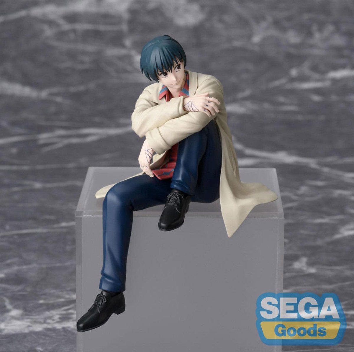 Sega sakamoto days pm perching pvc statue nagumo 14 cm beeld