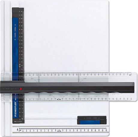 Staedtler - mars 661 tekenplaat - met parallel tekenliniaal - a4
