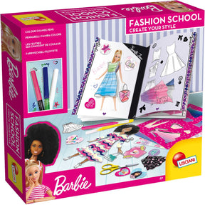 Lisciani - barbie - fashion school - create your style