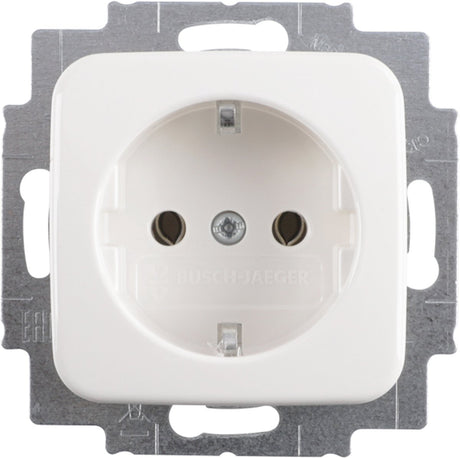 Busch jaeger busch-jaeger reflex contactdoos inbouw - 1-voudig - randaarde - polarwit