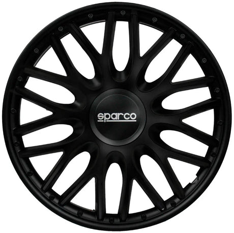 Sparco wieldoppen roma 16 inch zwart - 4 stuks