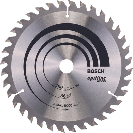 Bosch cirkzb opt 190x20 16x2,6 36t wz