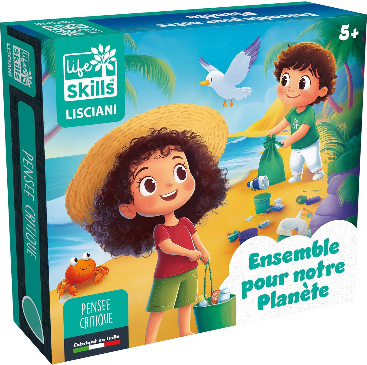 Lisciani - life skills - ensemble pour la planète - fr