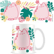 Pusheen tropical 11oz 315ml white mug