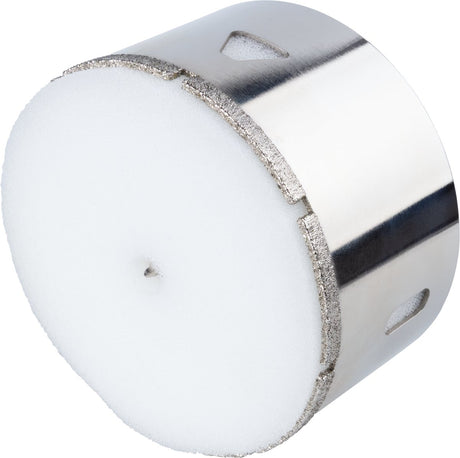 Wolfcraft - gatenzaag diamant 95mm - gatenboor voor tegels - tegelboor - tegel - 5934000