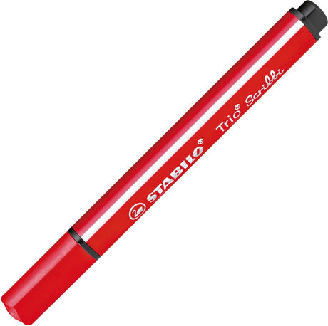 Stabilo trio scribbi viltstift - rood