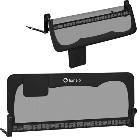 Lionelo hanna – bedhekje 150x66 cm – 180° opklapbaar – aluminium frame – securebelt standsafe – tot 27 kg – luchtig net – voor matrassen tot 45 cm – sgs-gecertificeerd – reisvriendelijk – eenvoudige montage