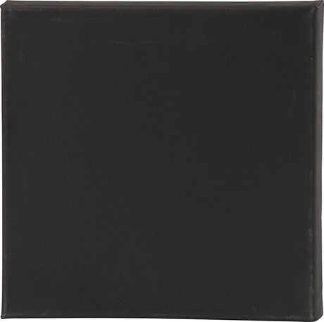 Creativ company zwart schilderdoek | zwart canvasdoek | zwart schilder canvas | gespannen canvas | zwart canvas op houten frame | 30x30 cm | 1,6 cm | 360 gram | 1 stuk
