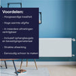 Plieger compact paneelradiator type 11 vlak - wit - 50 x 40 cm