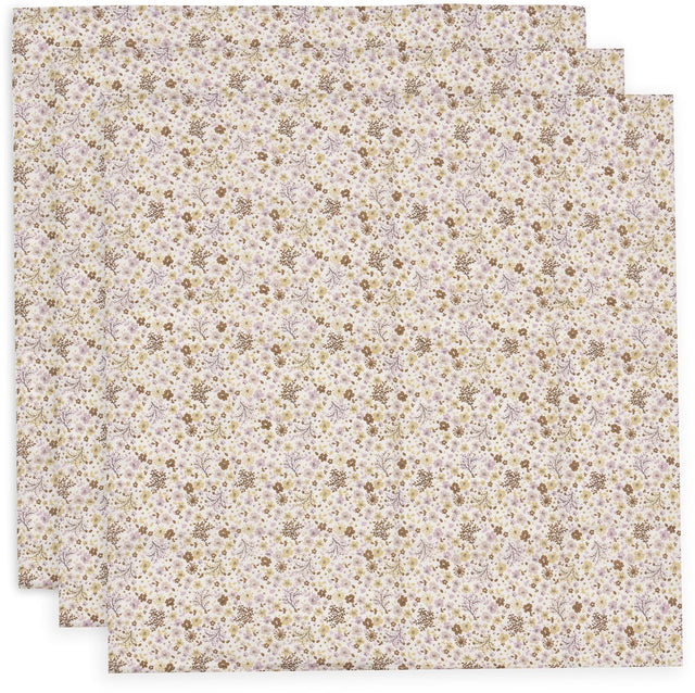 Jollein hydrofiele doek small - 70x70cm - flower fairies - 3 stuks