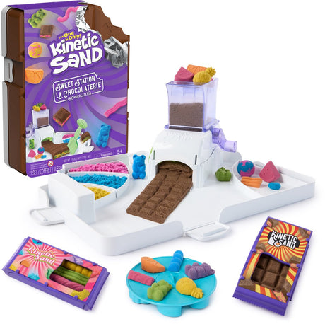 Kinetic sand - sweet station chocolademaker - 453 origineel - sensorisch speelgoed