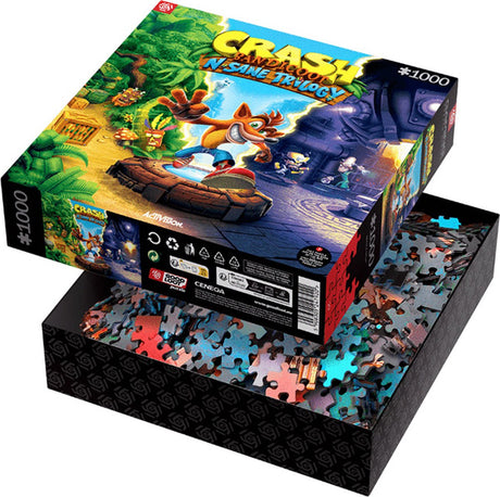 Good loot - crash bandicoot n sane trilogy puzzel - puzzel 1000 stukjes