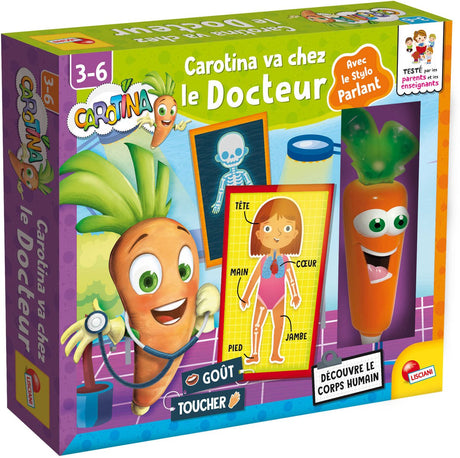 Lisciani - carotina - talking pen chez le docteur - fr