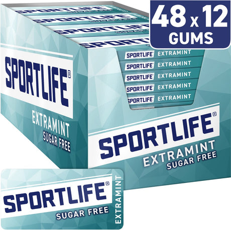 Sportlife kauwgom extramint (48x 18gr)