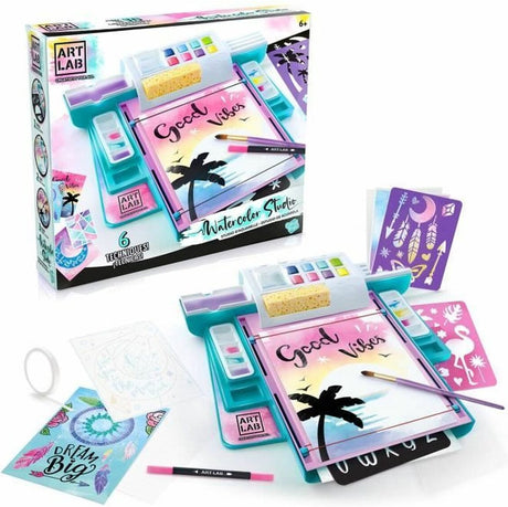 Canal toys set voor aquarelschilderijen good vibes
