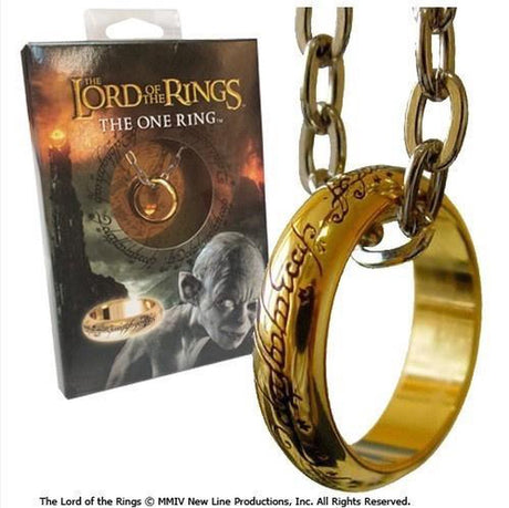 Noble collection the lord of the rings: the one ring replica