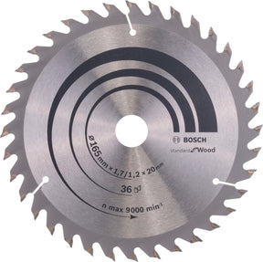 Bosch cirkzb standard wood ø165x1.7x20x36t