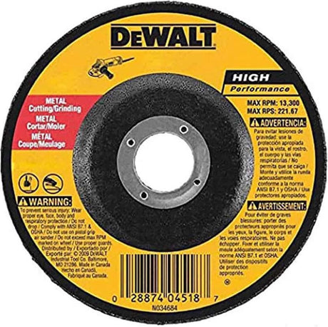 Dewalt dx7941 extreme™ afbraamschijf metaal 125mm