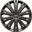 Carpoint wieldoppenset gigadark 16 inch antraciet 4 stuks
