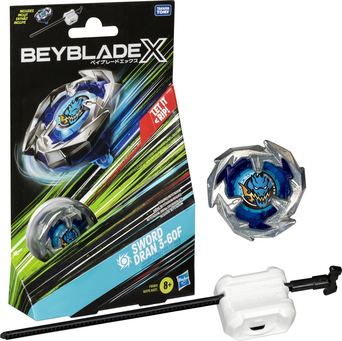 Beyblade x sword dran 3-60f starter pack - tol