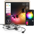 Philips hue festavia outdoor lichtsnoer met globe-lampen – 21 meter – 30 lampen - uitbreiding