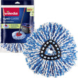 Vileda h2pro spin mop vervanging - 1 per verpakking - geschikt voor h2pro spin mop-systeem - voor harde vloeren
