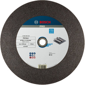 Bosch - doorslijpschijf recht expert for metal a 36 r bf, 350 mm, 25,40 mm, 2,8 mm