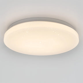 Eglo pogliola-e plafondlamp - wandlamp - led - ø 26 cm - wit - sterren - glinsterend