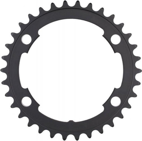 Shimano fc-rs510 kettingblad 36t zwart voor racefiets en fitnessfiets