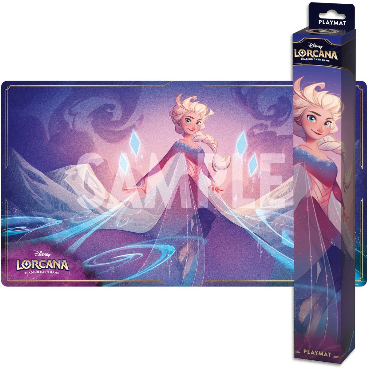 Disney lorcana - azurite sea playmat elsa 'the fifth spirit'