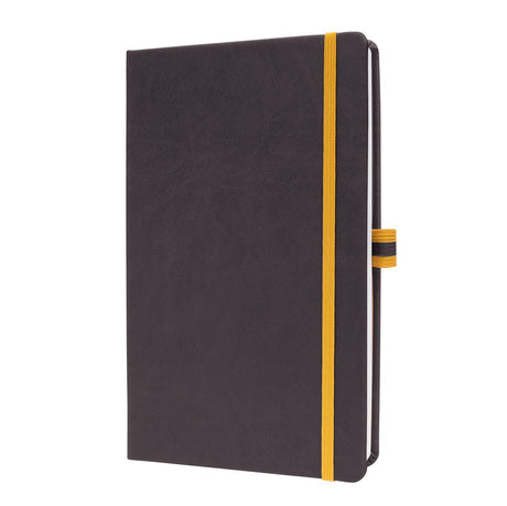 Sigel notitieboek linescape a5 donkergrijs gelinieerd hardcover