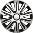 Carpoint wieldoppen nardo 16 inch abs zilver zwart set van 4