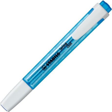Stabilo swing cool - markeerstift - perfect voor onderweg - blauw - doos 10 stuks